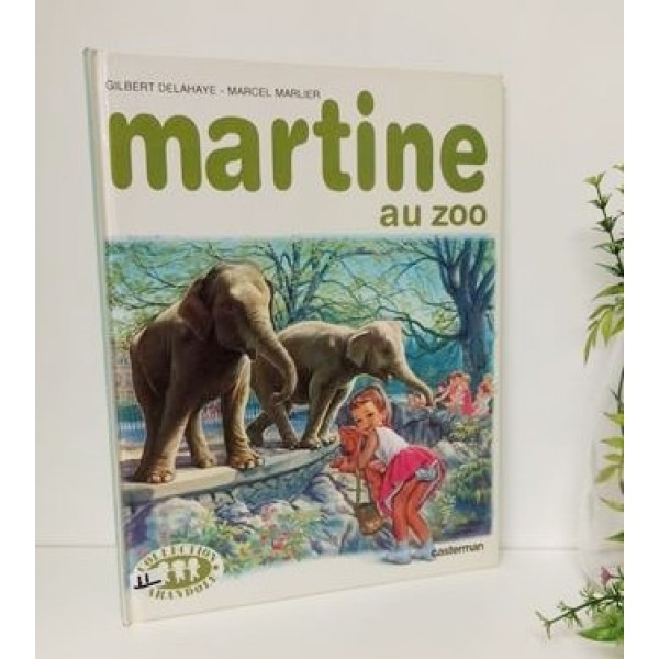 Martine au zoo livre 19 pages, édition 1982